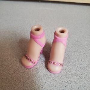 BRATZ PLAY SPORTZ DANCE TESS REPLACEMENT SHOES PINK HEELS